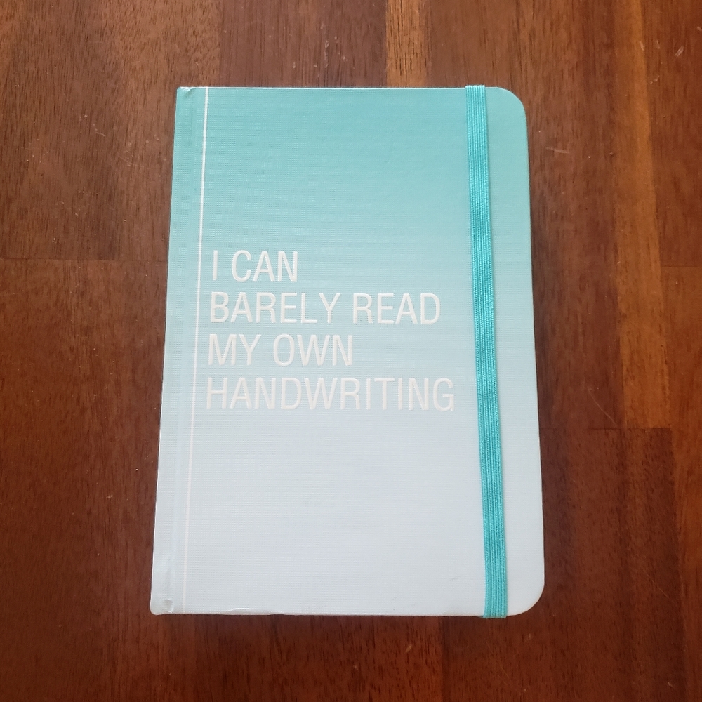 Green Blue Ombre Notebook